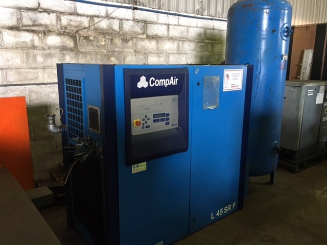 CompAir Type L45SRF-13A Rotary Screw Air Compressor