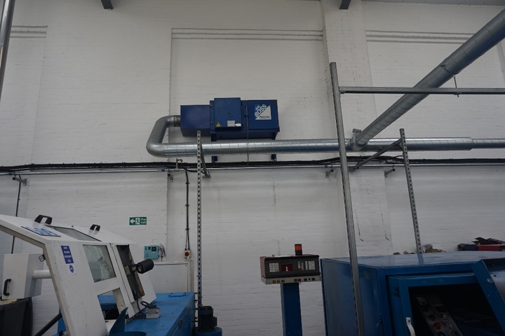 Airboss Trion Model T1300 – 2200M Extraction Unit and Extraction Pipe Work