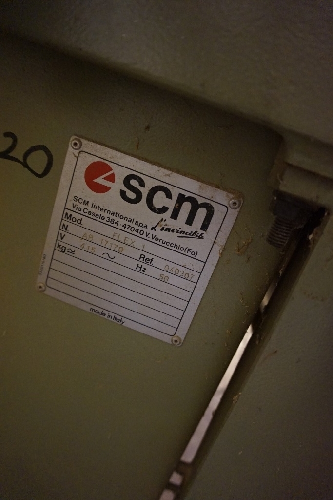SCM Flex 1 Door Tenoner
