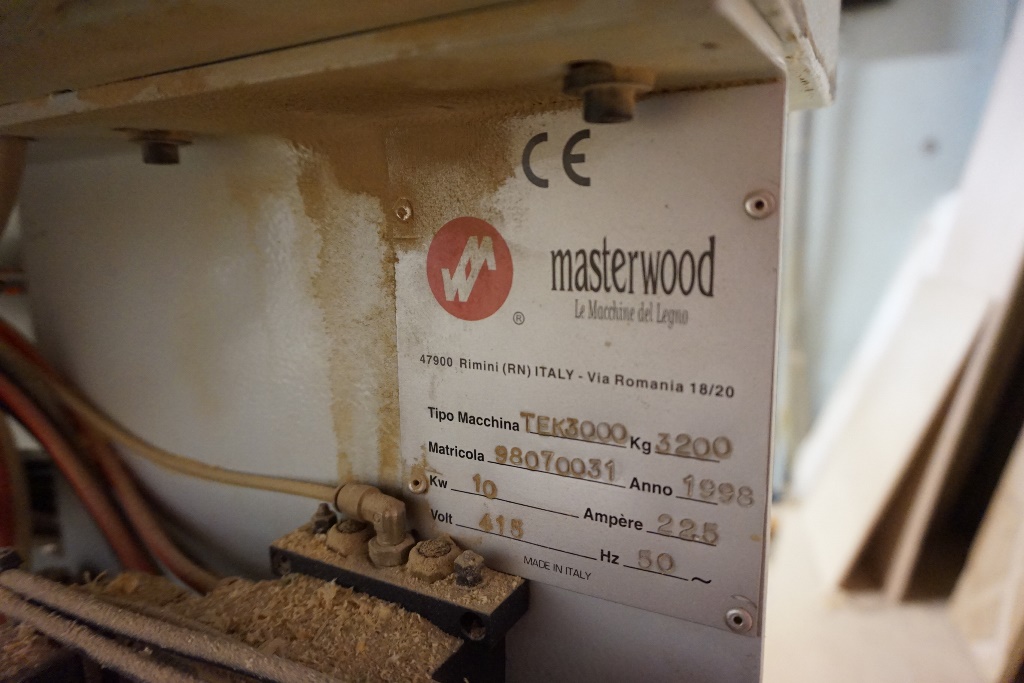 Masterwood Model Teknomat 3000 CNC Machining Centre