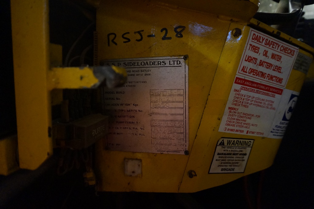 SSP Shuttle 5 Electric Side Loader