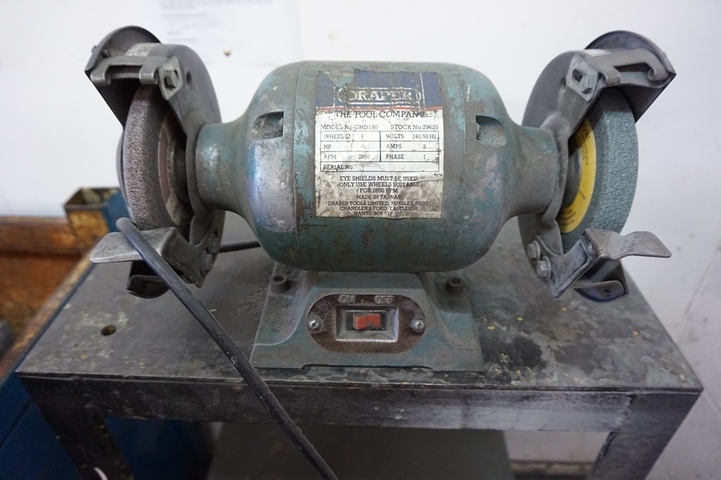 Draper 6’’ Bench Mounted Double Ended Grinder