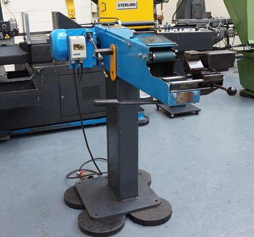 Almi Type AL100U Pipe Notching and Bandfacing Machine