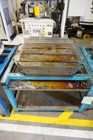 (2) Spare Pallets with Stands