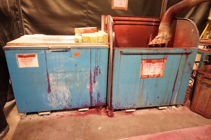 Washtank and Die Unit