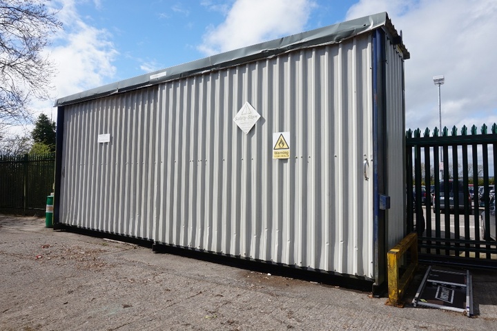Oil Storage Shed