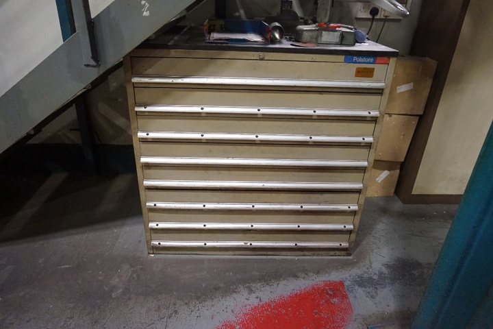 8 Draw Polstore Cabinet